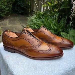 Allen Edmonds Brown Leather Oxfords